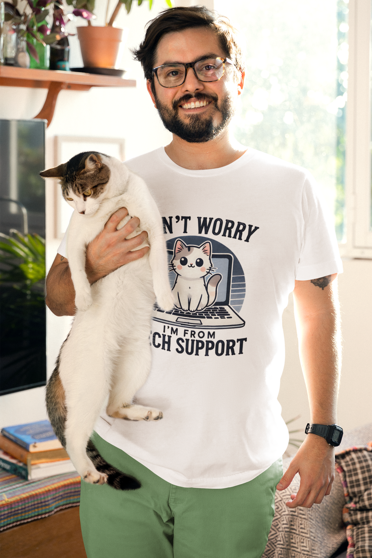 Don't Worry I'm From Tech Support T-shirt