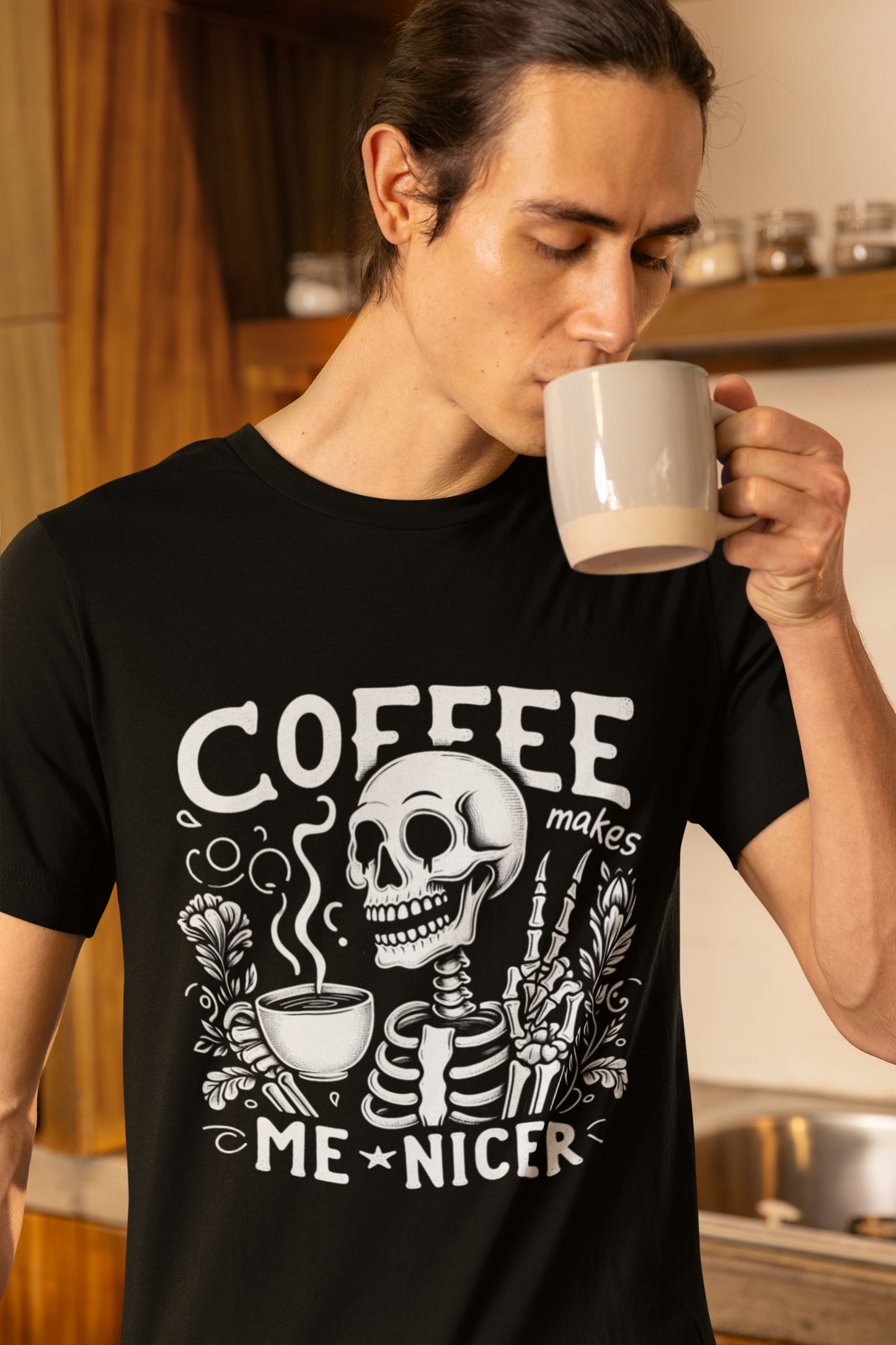 Coffee Makes Me Nicer T-shirt