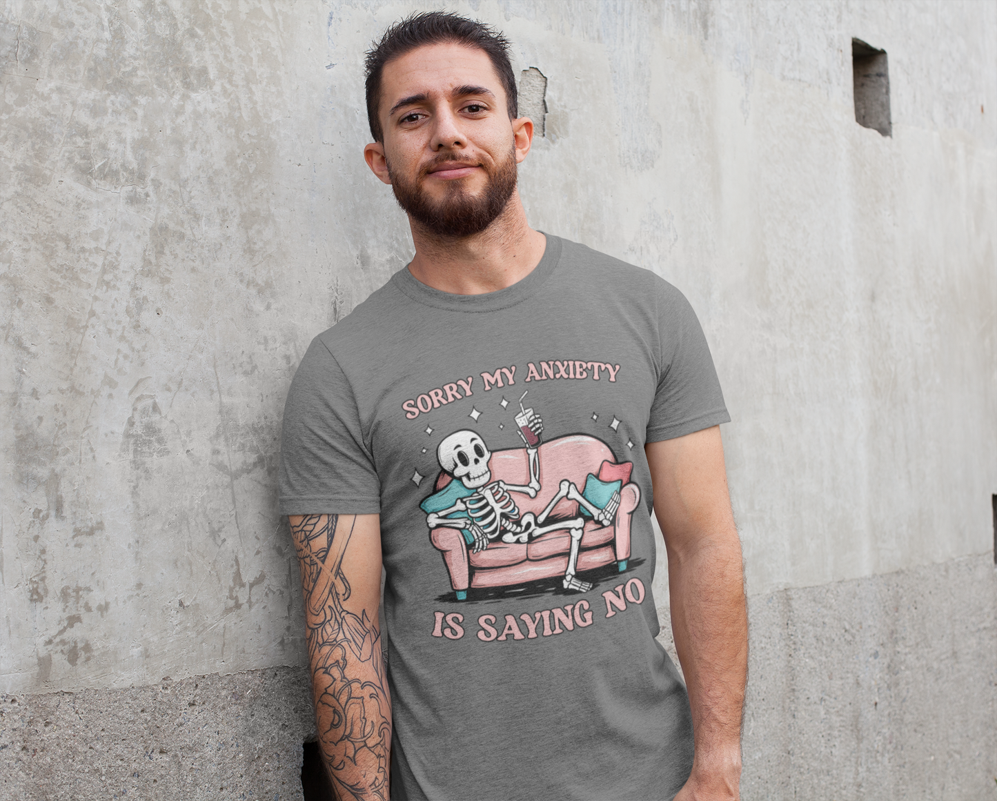 Sorry My Anxiety Is Saying No T-shirt