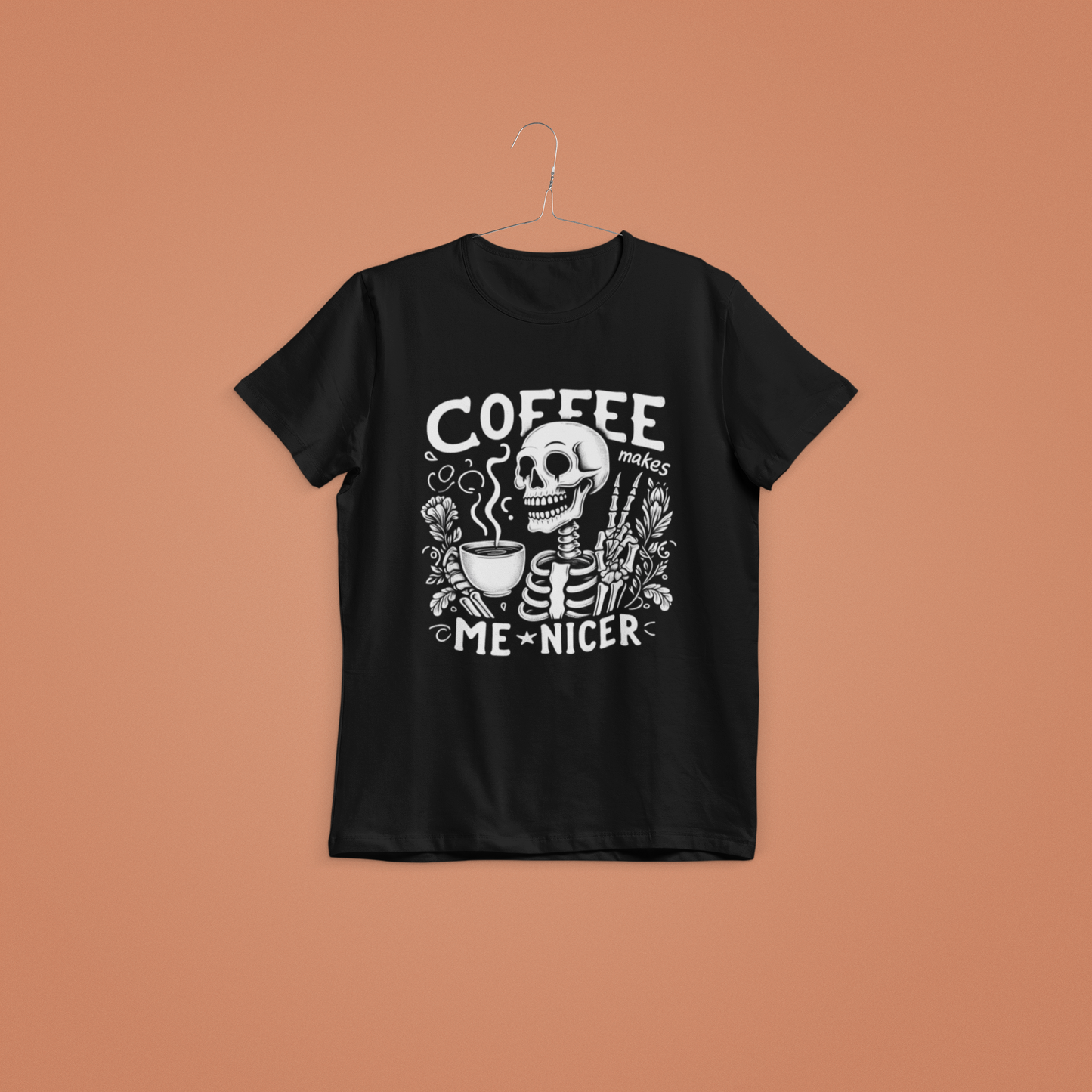 Coffee Makes Me Nicer T-shirt