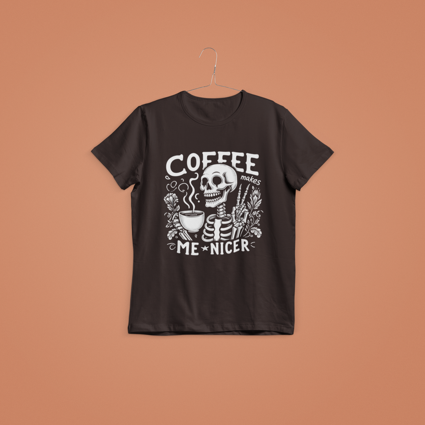 Coffee Makes Me Nicer T-shirt