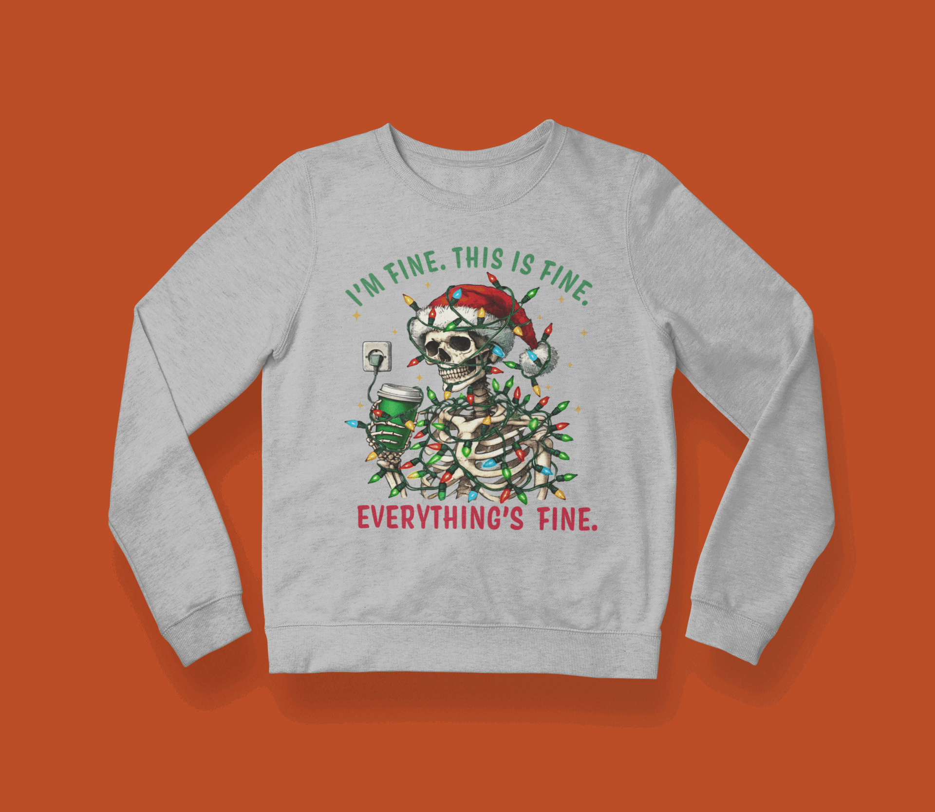 I'm Fine This is Fine Sweatshirt