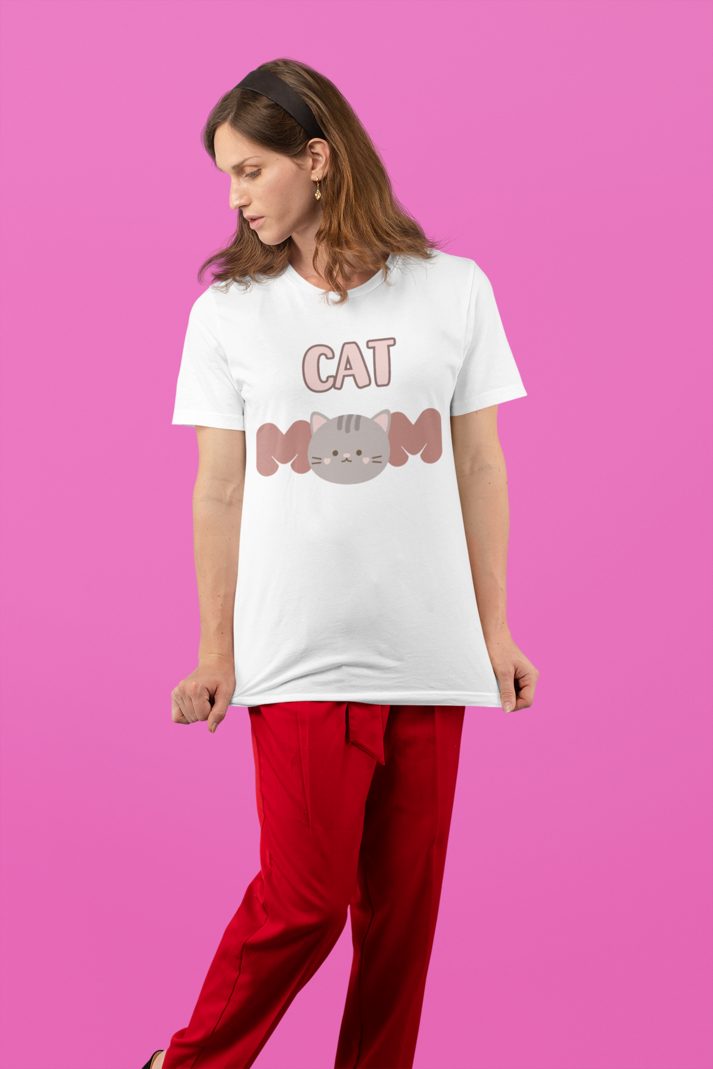 Cat Mom T-shirt