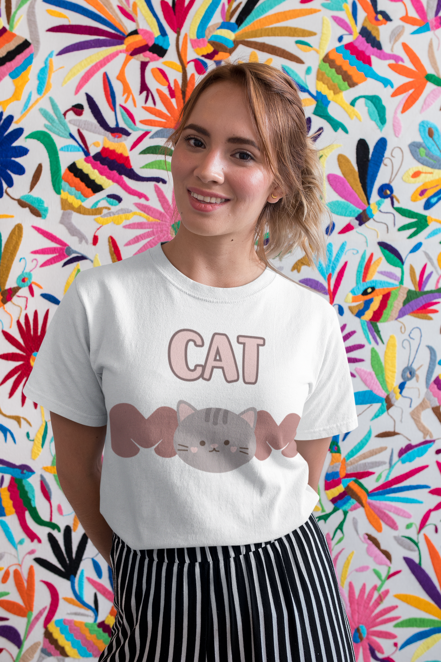 Cat Mom T-shirt